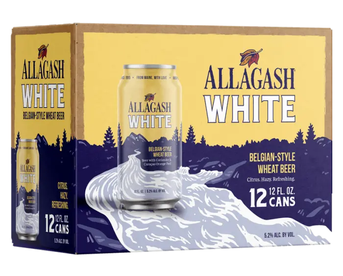 Allagash White 12Pk Cans 1
