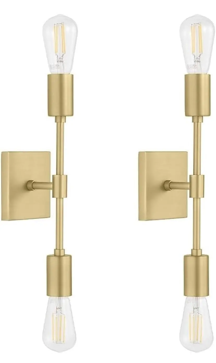 Vanity Light Double Sconce Light,Linear Wall Lamp 1
