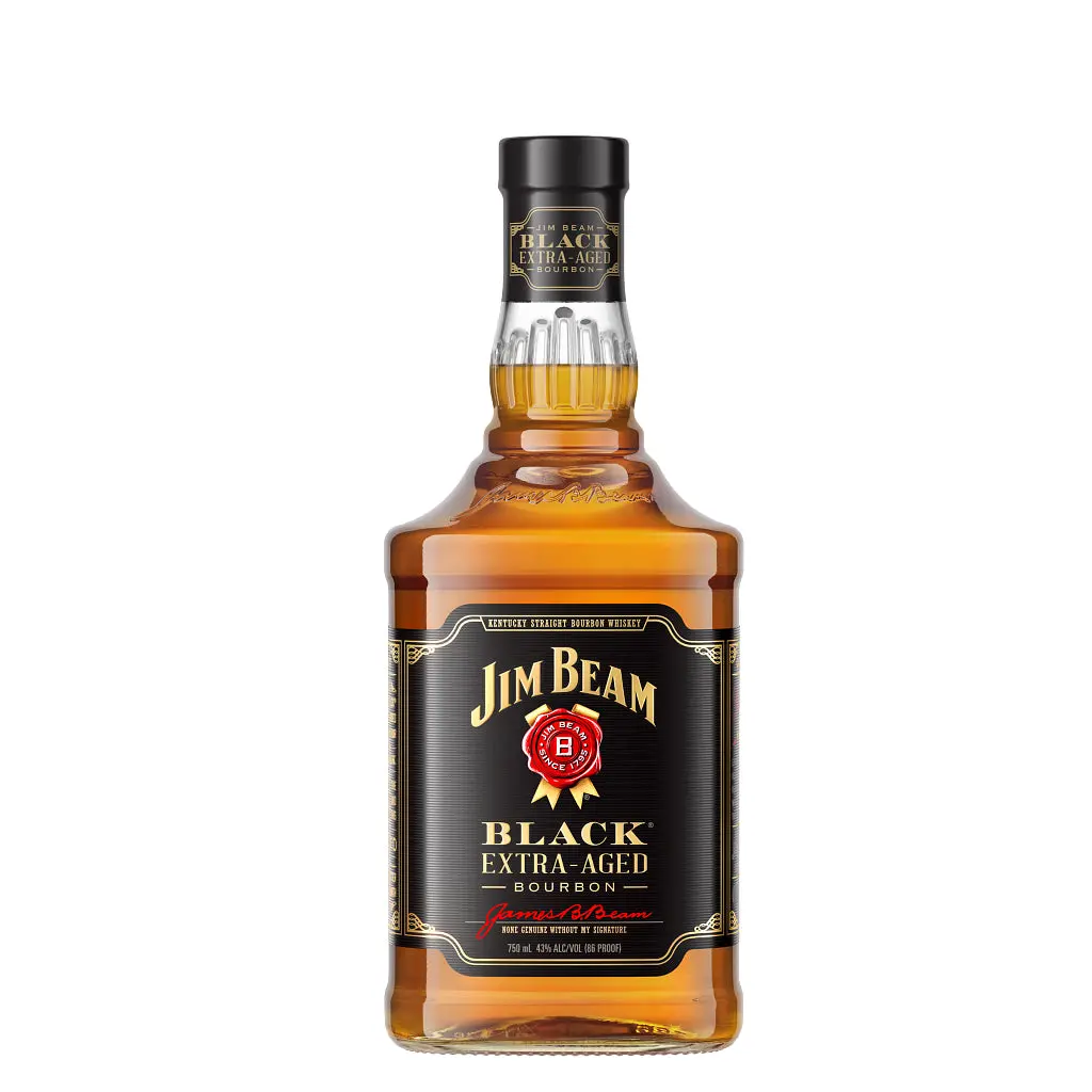 Jim Beam Black Kentucky Bourbon 7 Year Old 750Ml 1