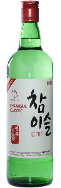 Jinro Chamisul Original - Classic Soju 750Ml 1