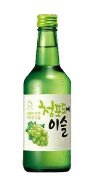 Jinro Chamisul Soju Green Grape 375Ml 1