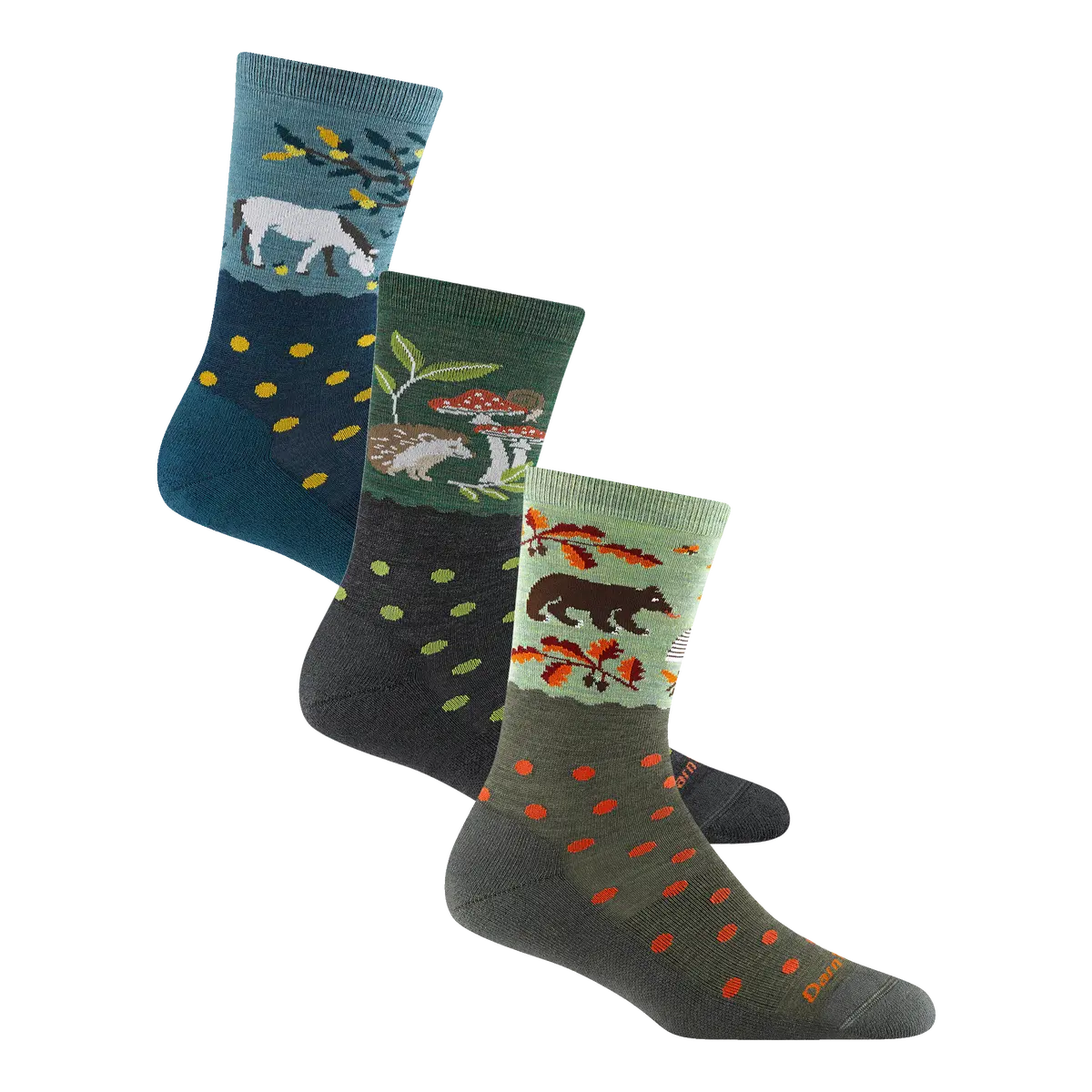Women's Wildlife Lightweight Lifestyle Crew 3-Pack 1