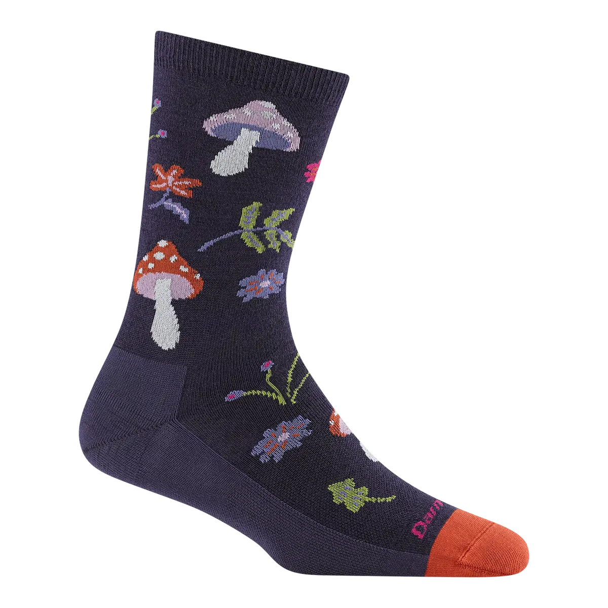 Women's Shroom Bloom Crew Lightweight Lifestyle Socks 1