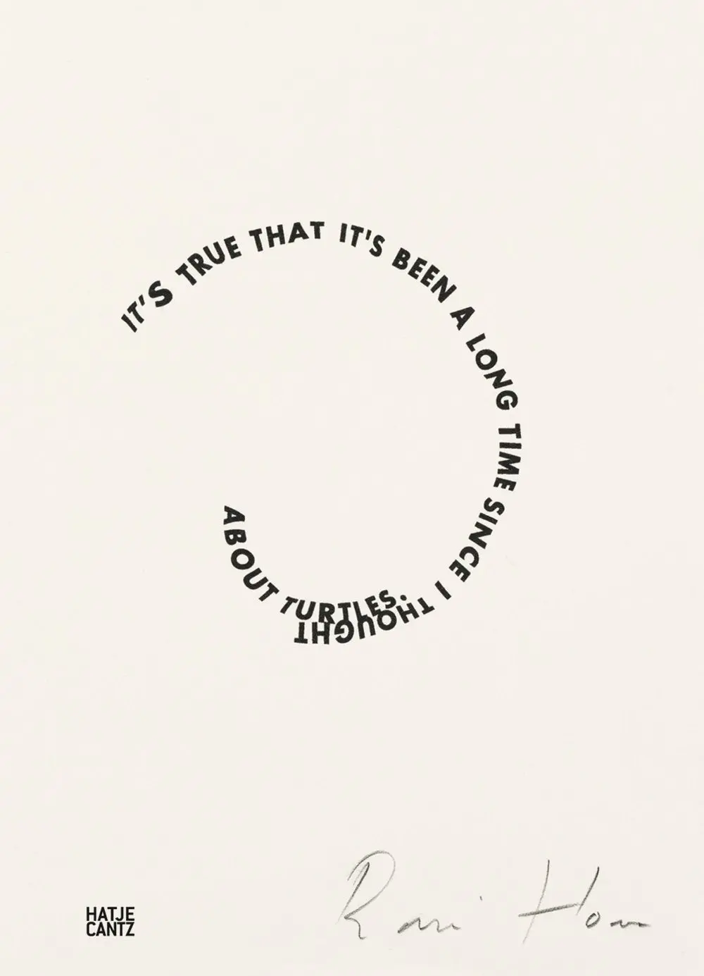 Roni Horn (English And German Edition) 1