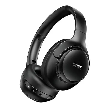 Boat Rockerz 551 Anc Pro | Wireless Headphone With 42Db Hybrid Adaptive Anc, 72 Hours Playtime, Dual Mics With Enx™ Tech 3