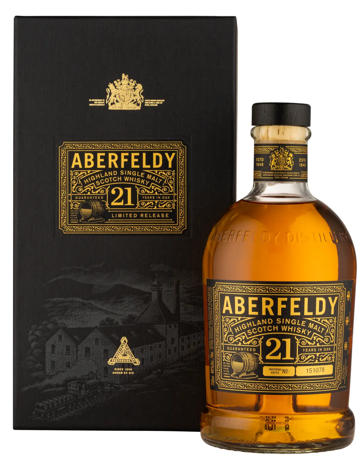 Aberfeldy 21 Year Old Single Malt Whisky 750Ml 1