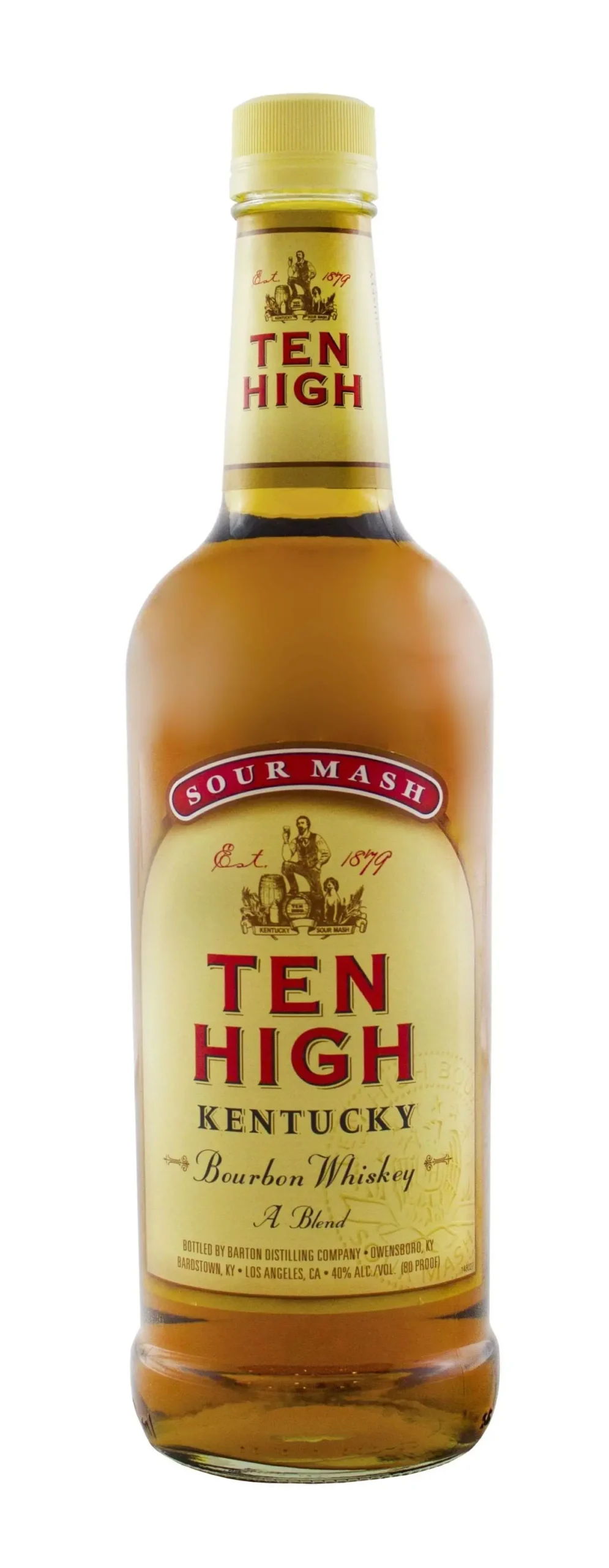 Ten High Bourbon Whiskey 750Ml 1