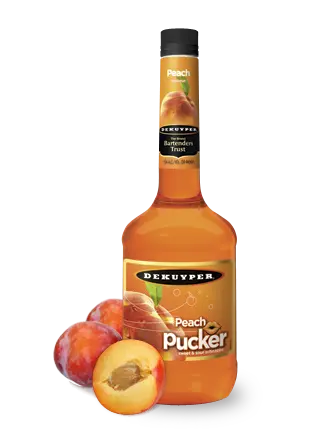 Dekuyper Peach Pucker Schnapps 1L 1