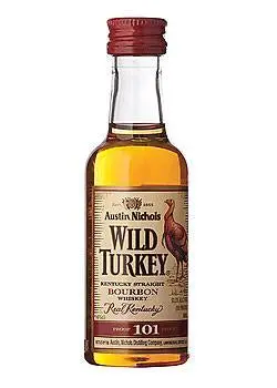 Wild Turkey 101 Proof Kentucky Bourbon 50Ml 1