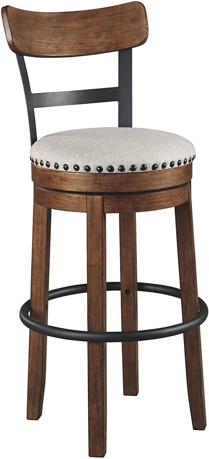 Farmhouse Swivel Bar Stool 1