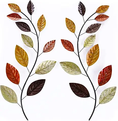 Metal Colorful Tree Branch Wall Decor 1
