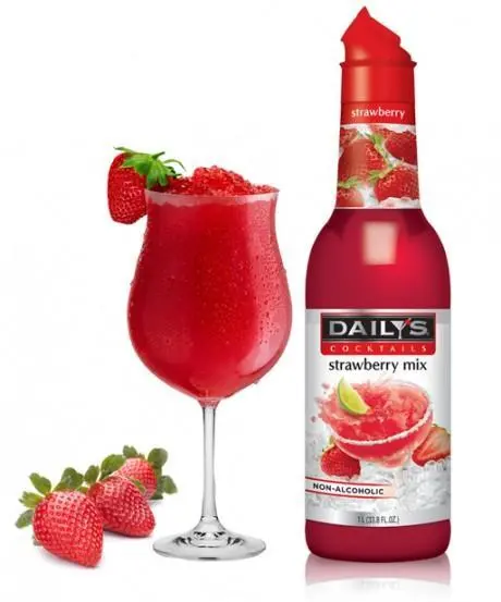 Daily's Strawberry Margarita Mix 1L 1