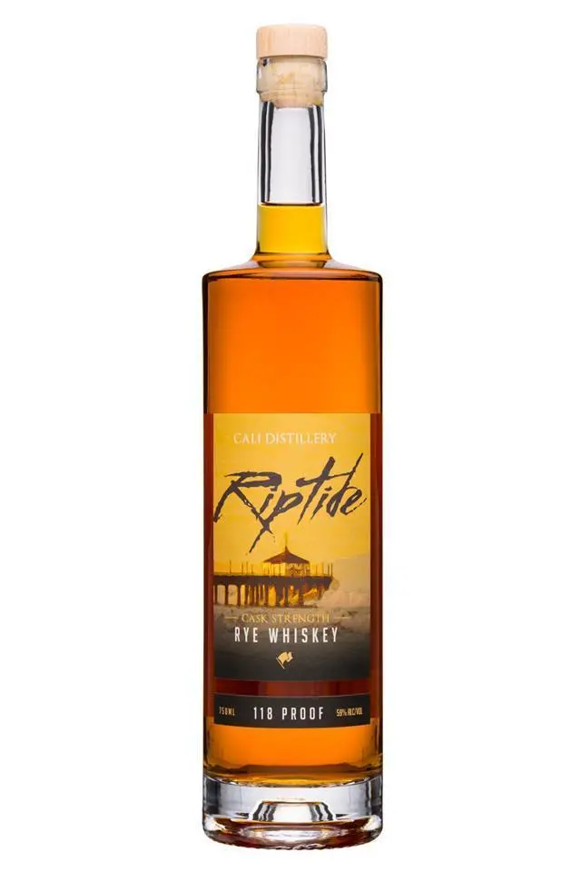 Cali Riptide Rye Cask Strength Whiskey 750Ml 1