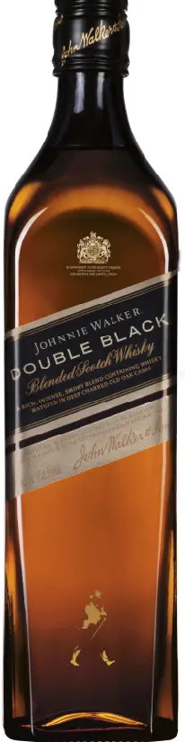 Johnnie Walker Double Black Blended Scotch Whisky 750Ml 1