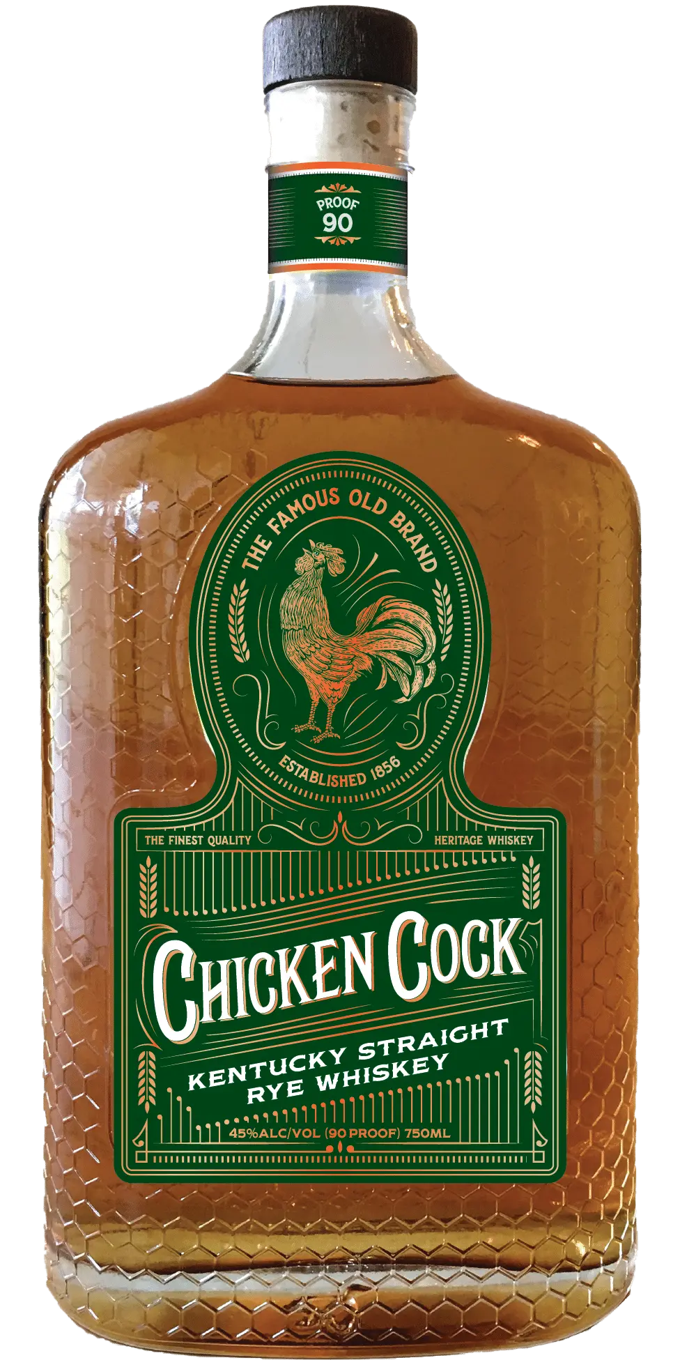 Chicken Cock Kentucky Straight Rye Whiskey 750Ml 1