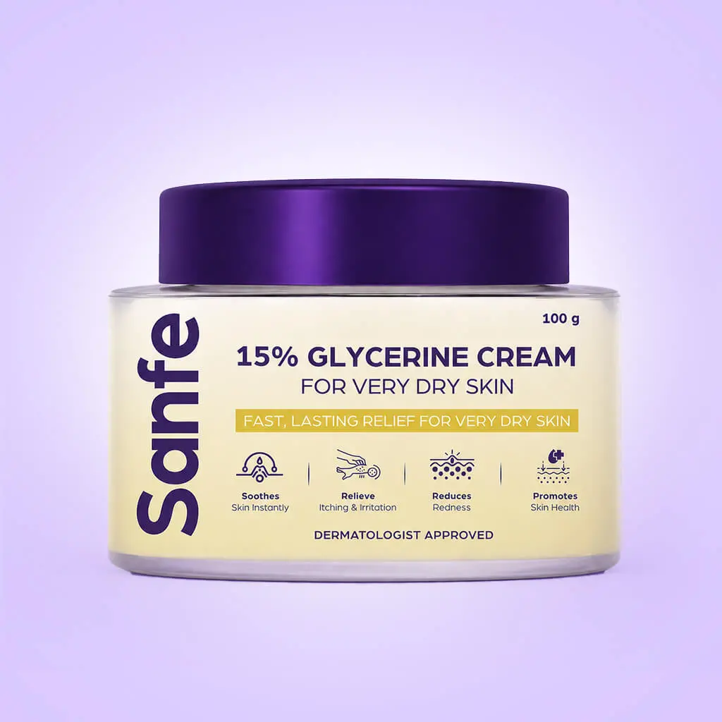 Sanfe 15% Glycerine Cream- 100Gm 1