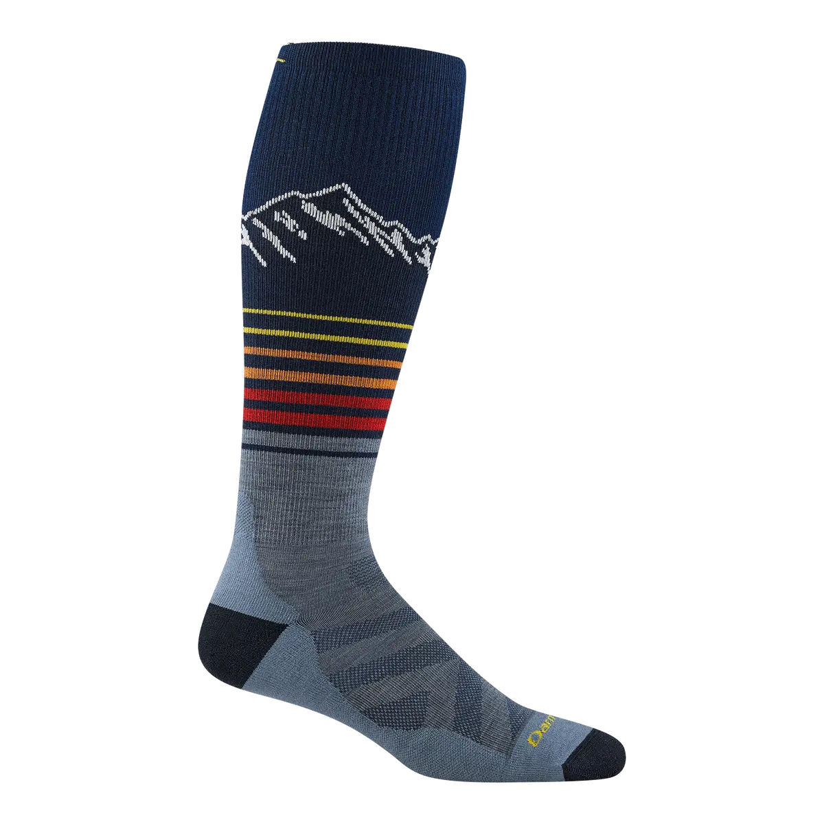 Men's Steep Lines Over-The-Calf Lightweight Ski & Snowboard Socks 1