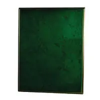 Green Piano Finish Plaques 1