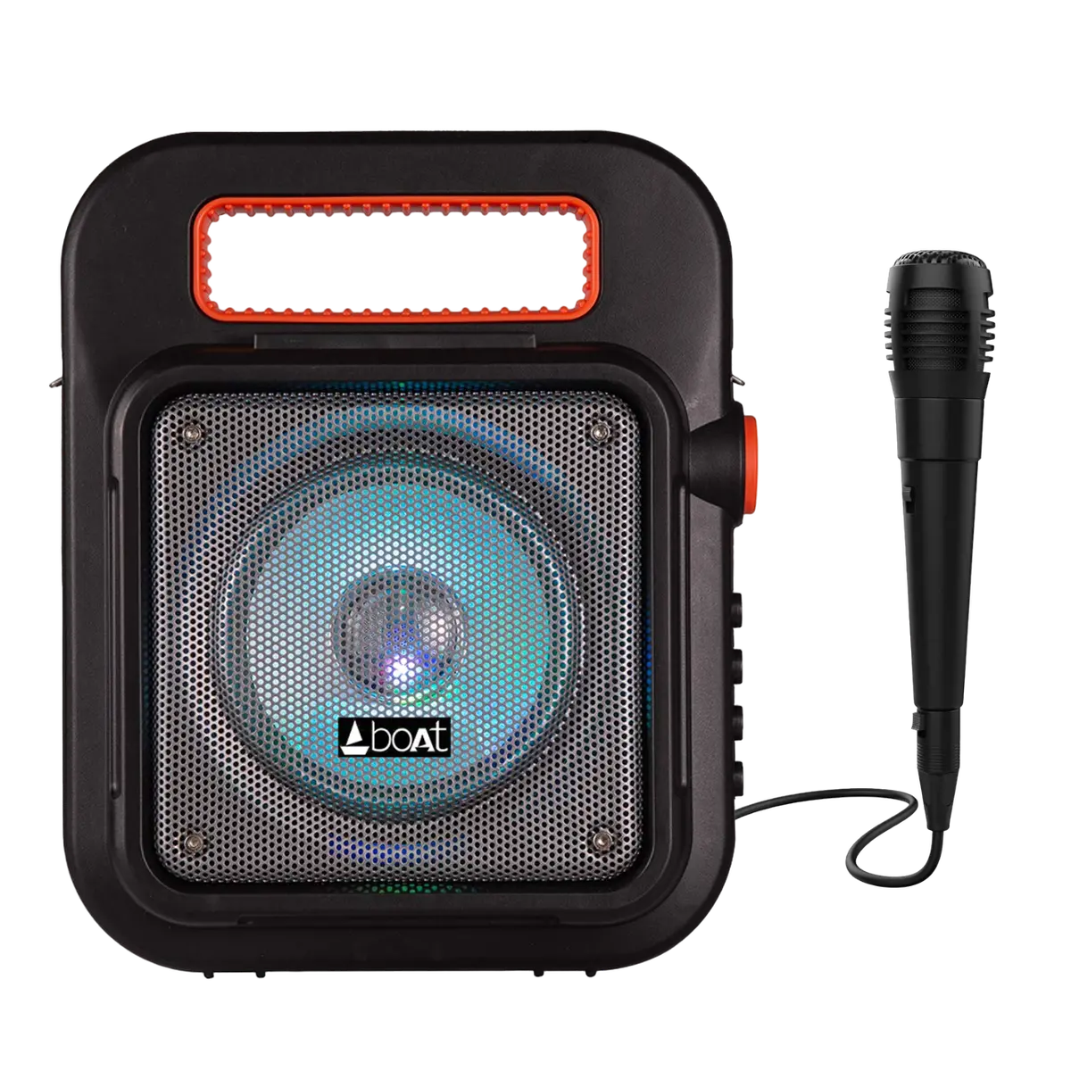 Party Pal 20 | Premium 15W Portable Bluetooth Speaker With Led Lit, Full Range Driver, 4.5 Hours Of Party Time, Bt, Aux, 1