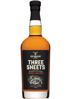 Cutwater Spirits Three Sheets Barrel Aged Rum 750Ml 1