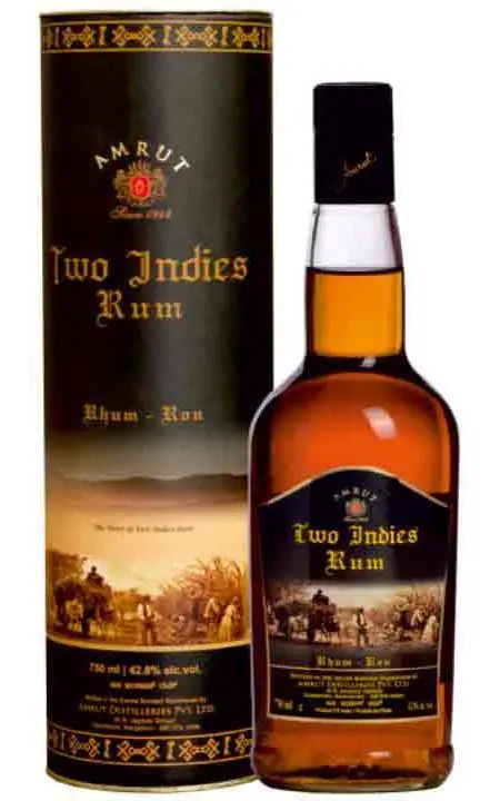 Amrut Two Indies Dark Rum 750Ml 1