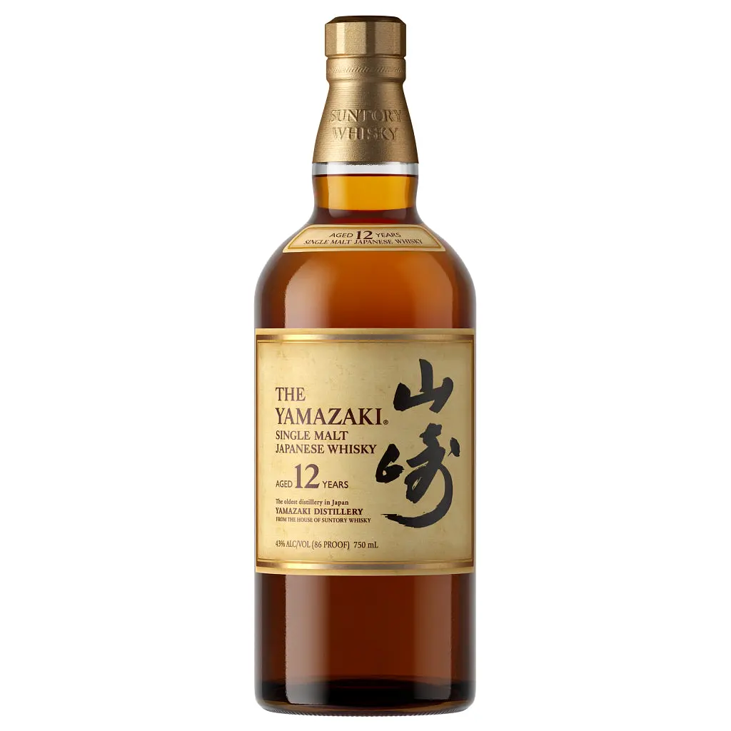 Suntory Yamazaki 12 Year Old Japanese Single Malt Whisky 750Ml 1