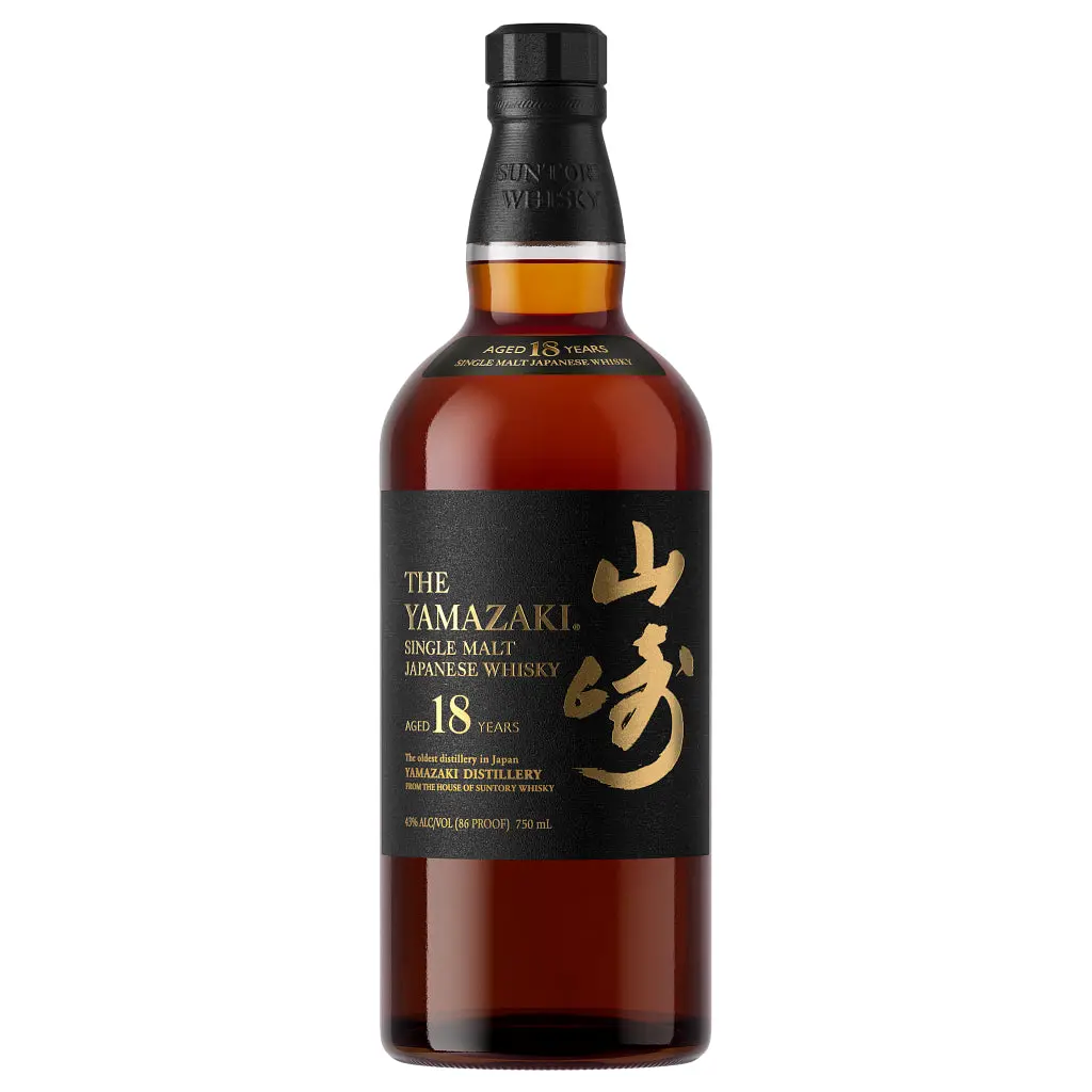 Suntory Yamazaki 18 Year Old Japanese Single Malt Whisky 750Ml 1