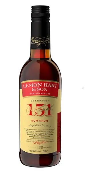 Lemon Hart Rum 151 Proof 750Ml 1