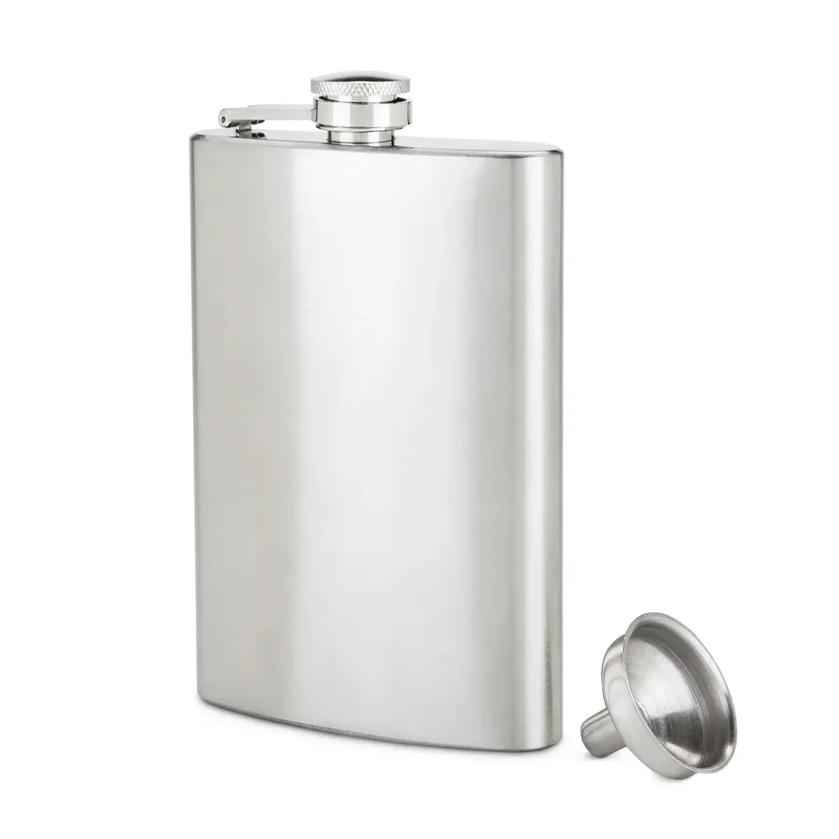 True Stainless Steel Flask 8Oz 1