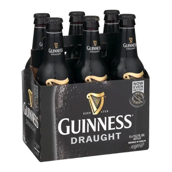 Guinness Draught 6Pk Bottles 1