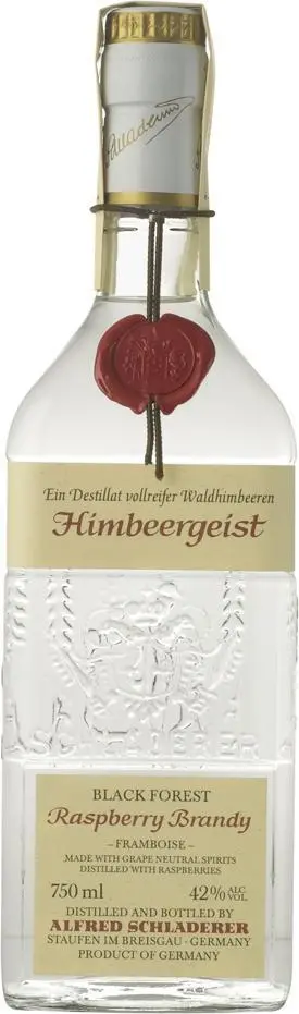 Schladerer Himbeergeist Raspberry Brandy 750Ml 1