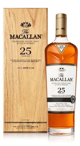 The Macallan Sherry Oak 25 Year Old 2024 Single Malt Whisky 750Ml 1