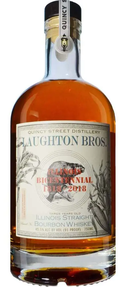 Quincy Street Laughton Bros Bourbon Whiskey 3 Year Old 750Ml 1