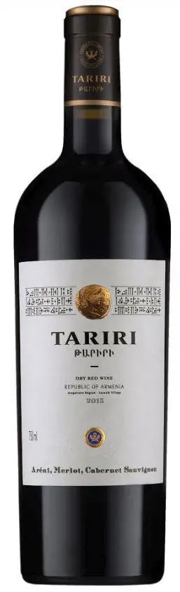 Tariri Dry Red Armenian Wine 750Ml 1