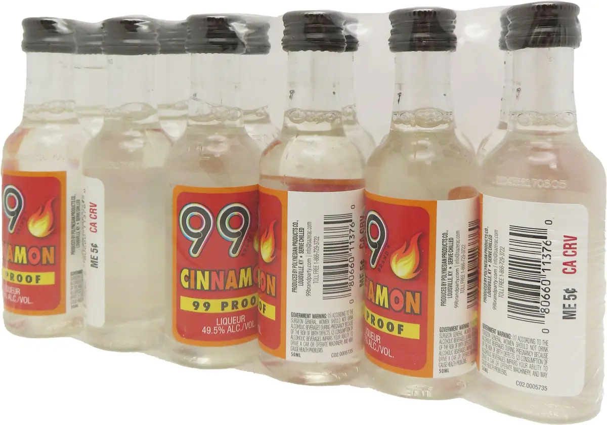 99 Cinnamon Schnapps 50Ml 12Pk 1