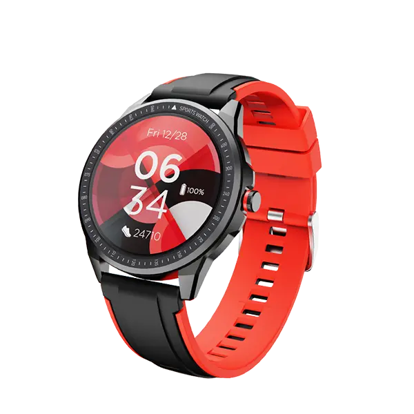 Boat Watch Flash | Round Dial Smart Watch With A 33Mm Full Touch Lcd Display, 10 Active Sports Mode, Ip68 Sweat And Water Resistant 1