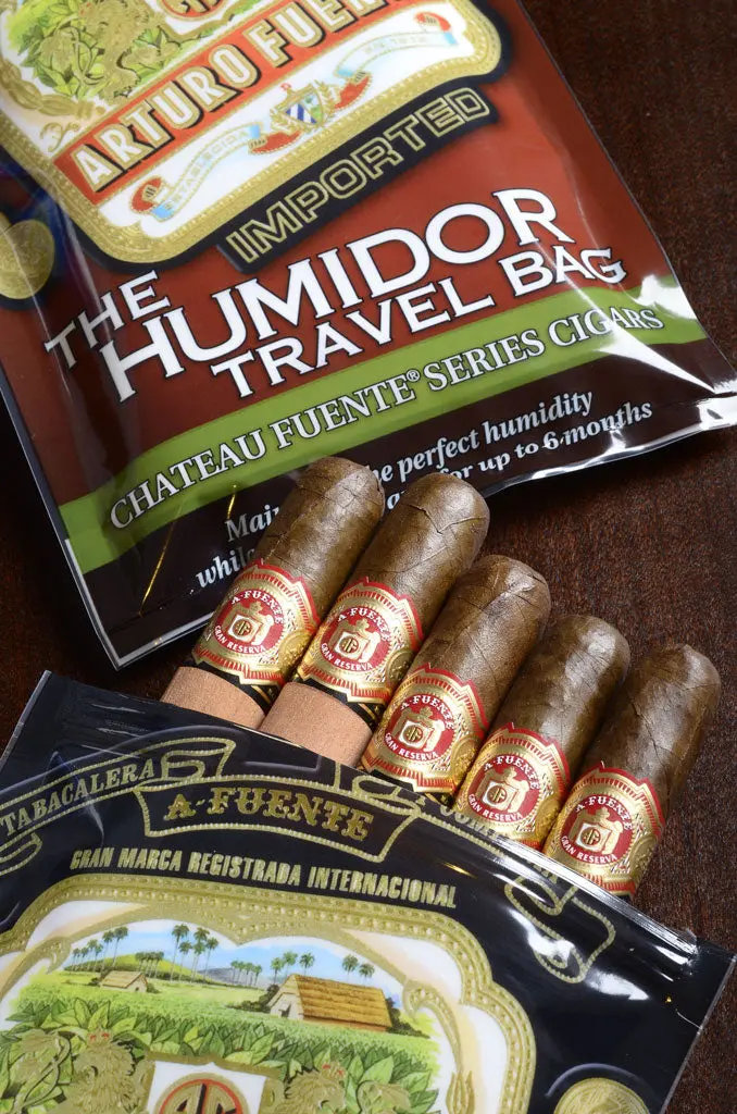 A. Fuente Double Chateau Fuente Sun Grown 5Pk 1