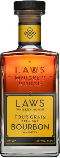 A.D. Laws Four Grain Straight Bourbon Whiskey 750Ml 1