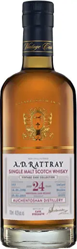 A.D. Rattray Auchentoshan 24 Years Old Single Malt Whisky 700Ml 1