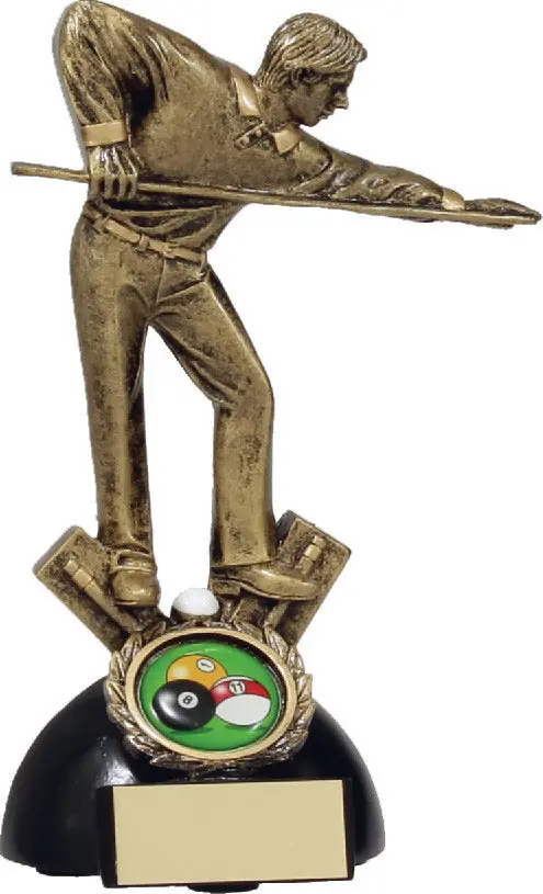 Snooker Player On Ball 1