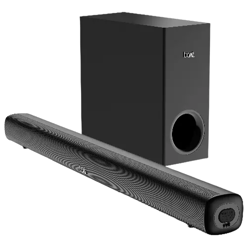 Boat Aavante Bar Mystiq | 100W Rms Boat Signature Sound, 2.1 Channel Soundbar With Wired Subwoofer, Entertainment Eq Modes, Bluetooth V5.3, Usb, Aux, Hdmi (Arc) 1