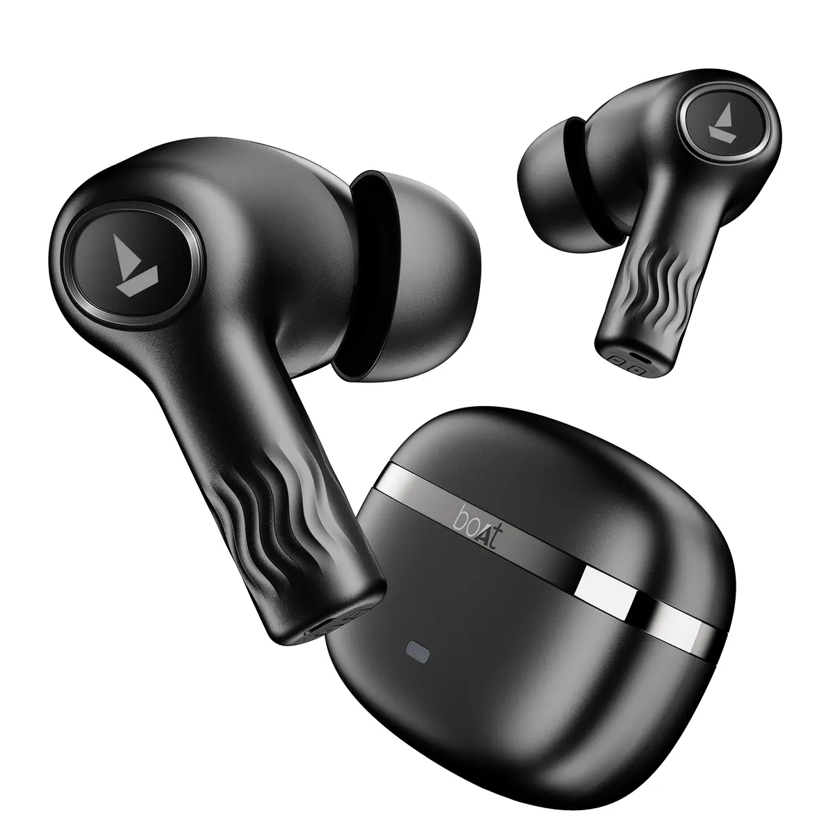 Boat Nirvana Ion | Bluetooth Wireless Earbuds With Crystal Bionic Sound Powered By Hifi®️ Dsp, 120 Hours Playback, Dual Eq Modes, Quad Mics With Enx™ Technology 1