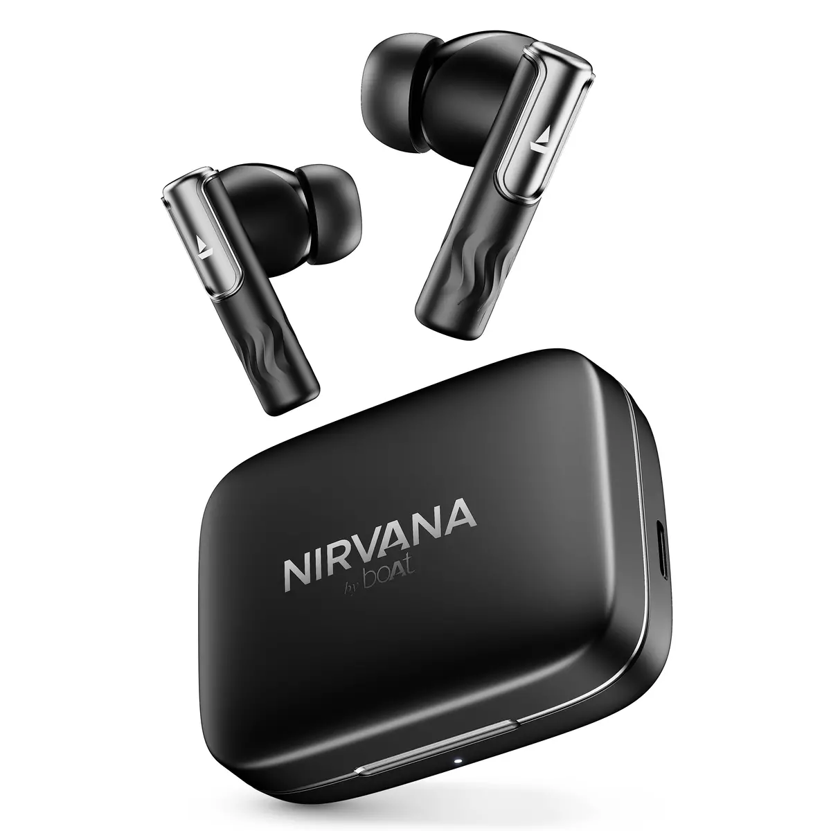 Boat Nirvana Ivy | Wireless Earbuds, 50 Hours Playback, 50Db Anc, 360 Spatial Audio With Head Tracking, App Support, Adaptive Eq Powered By Mimi, Google Fast Pair, Asap Charge,  Boat Signature Sound 1