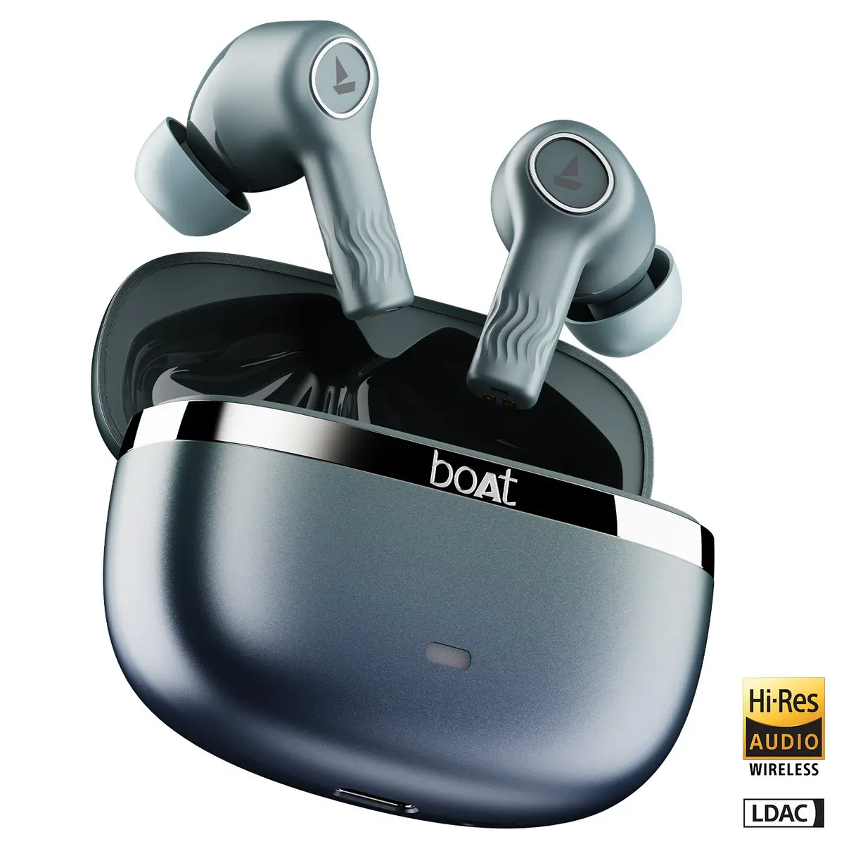 Boat Nirvana Ion Anc Pro | Wireless Earbuds With 32Db Anc, 120 Hours Playback, Dual Eq Modes, Ldac Technology, Beast™ Mode 2