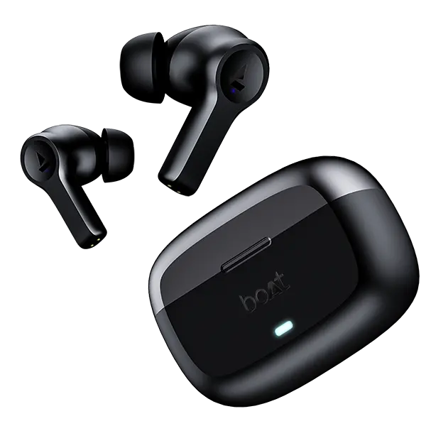 Boat Airdopes Flex 454 Anc | Wireless Earbuds With Active Noise Cancellation Up To 32Db, Beast™ Mode, 10Mm Drivers, Asap™ Charge 1