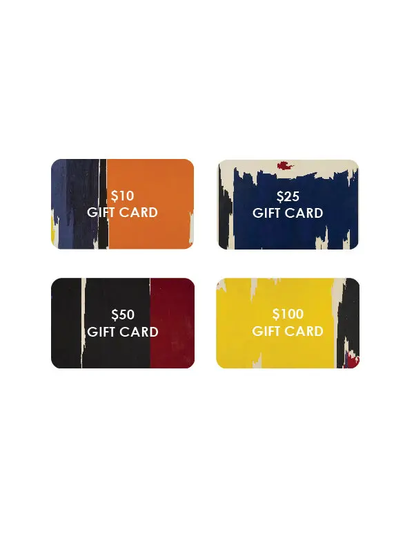 Clyfford Still Museum Shop Gift Card 1