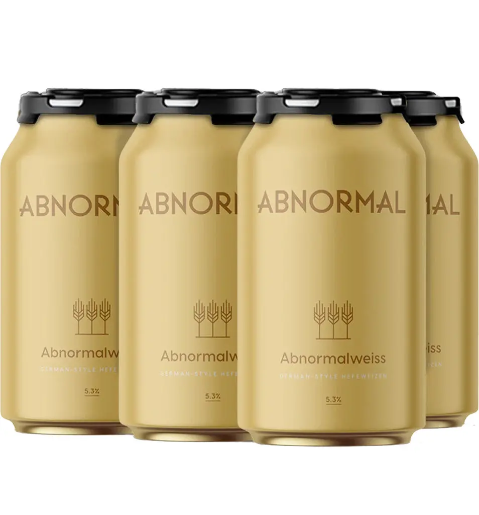 Abnormal Brewing Weiss Hefeweizen 6Pk Cans 1