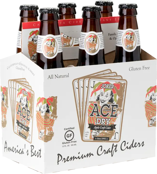 Ace Joker Hard Dry Cider 6Pk Cans 1
