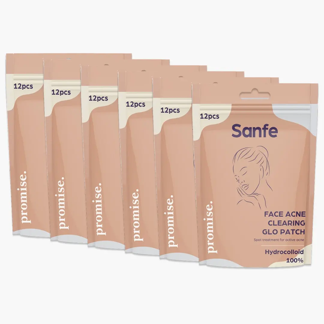 Sanfe Face Acne Clearing Glo Patch Pack Of 72 1