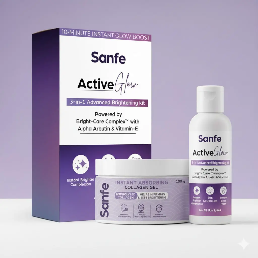 Activeglow 3-In-1 Advanced Brightening Kit - 180G 1